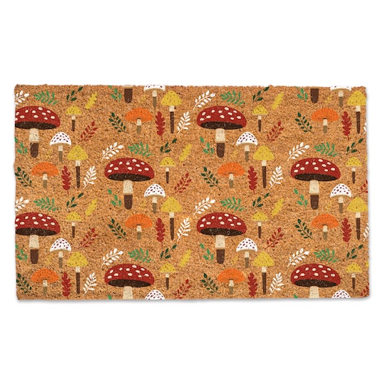 Mushroom Pattern Doormat